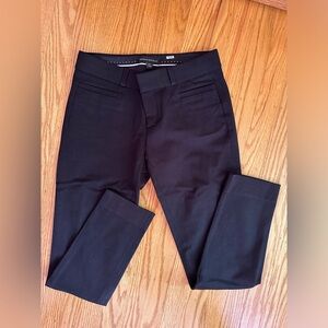Banana Republic Sloan pants, Black, 00